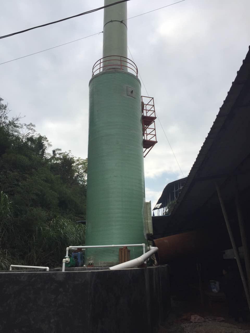 云南玻璃鋼脫硫塔-大處理能力-適應(yīng)高負荷處理需求